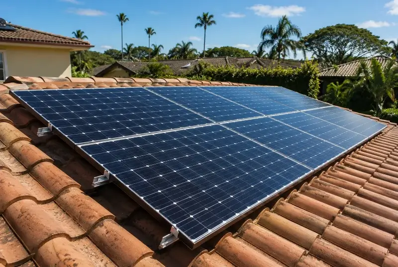 Installation de panneaux solaires à Saint-Jean-d'Angély